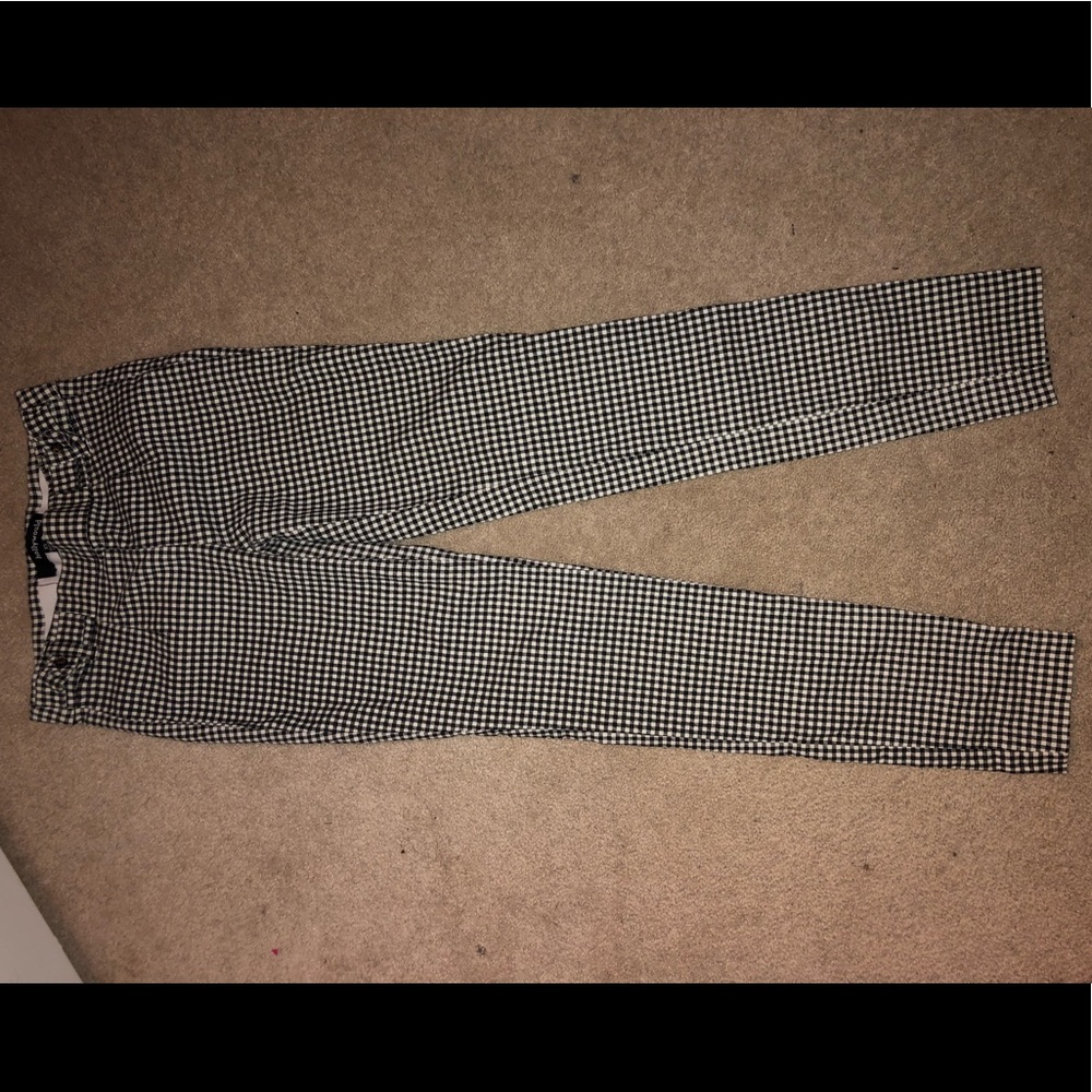 Gingham Pants